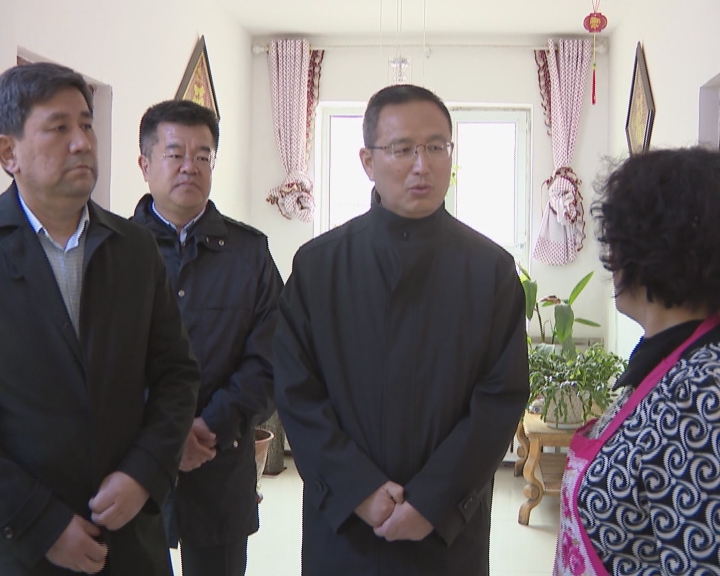 自治区党委常委自治区常务副主席张春林来我县调研