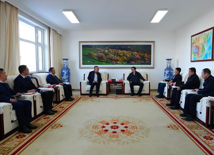 支现伟会见武汉天源集团股份有限公司一行