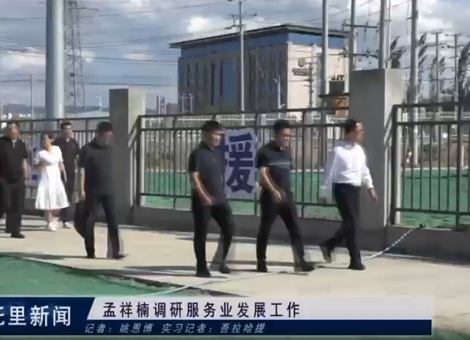 孟祥楠调研服务业发展工作